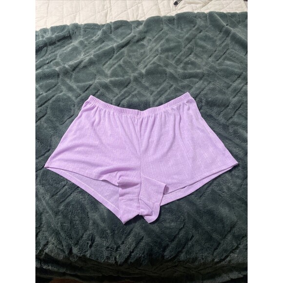 Colsie Pants - (14.99) Large Colsie Lavender Sleep Short